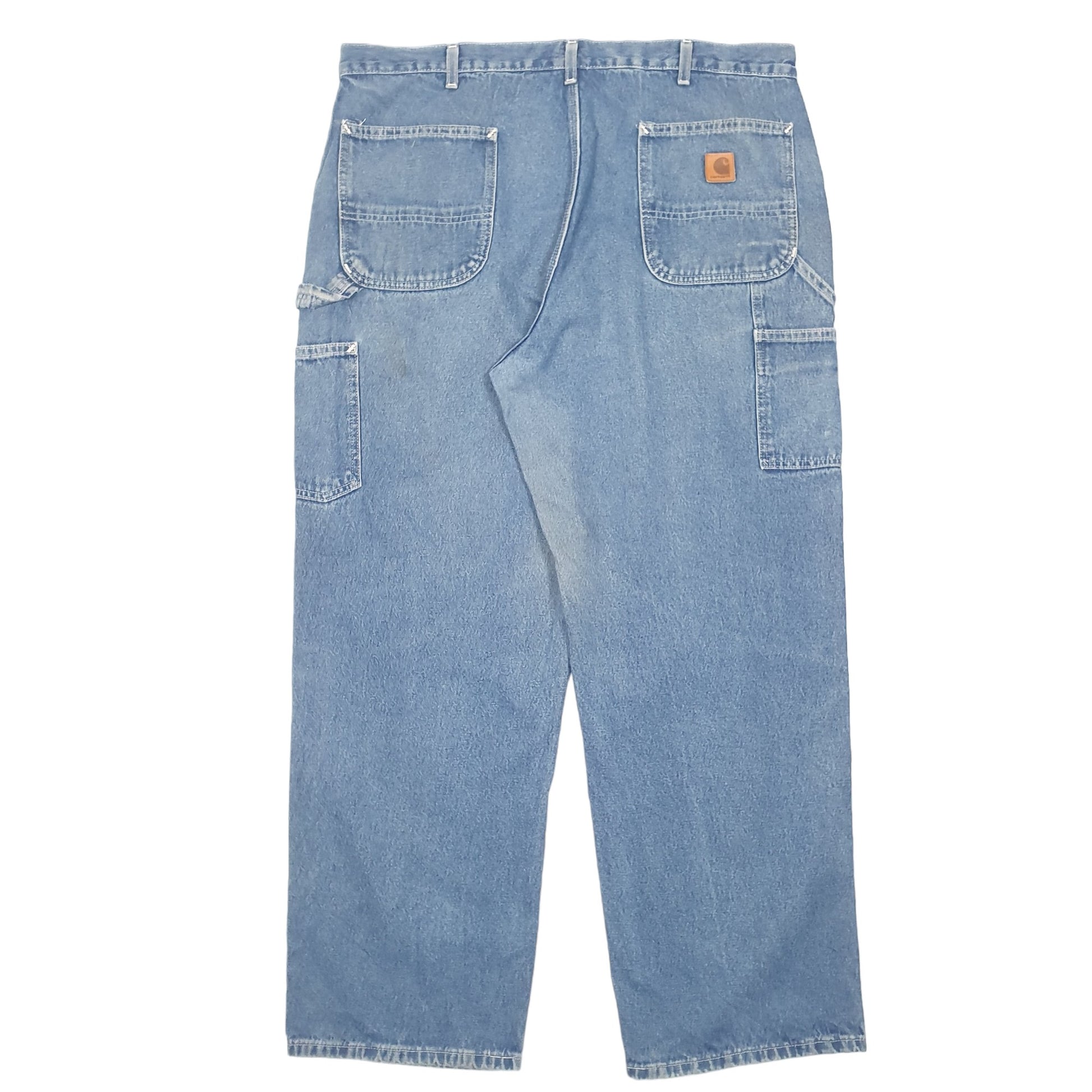Mens Blue Carhartt Carpenter B13 JeansW40 L30