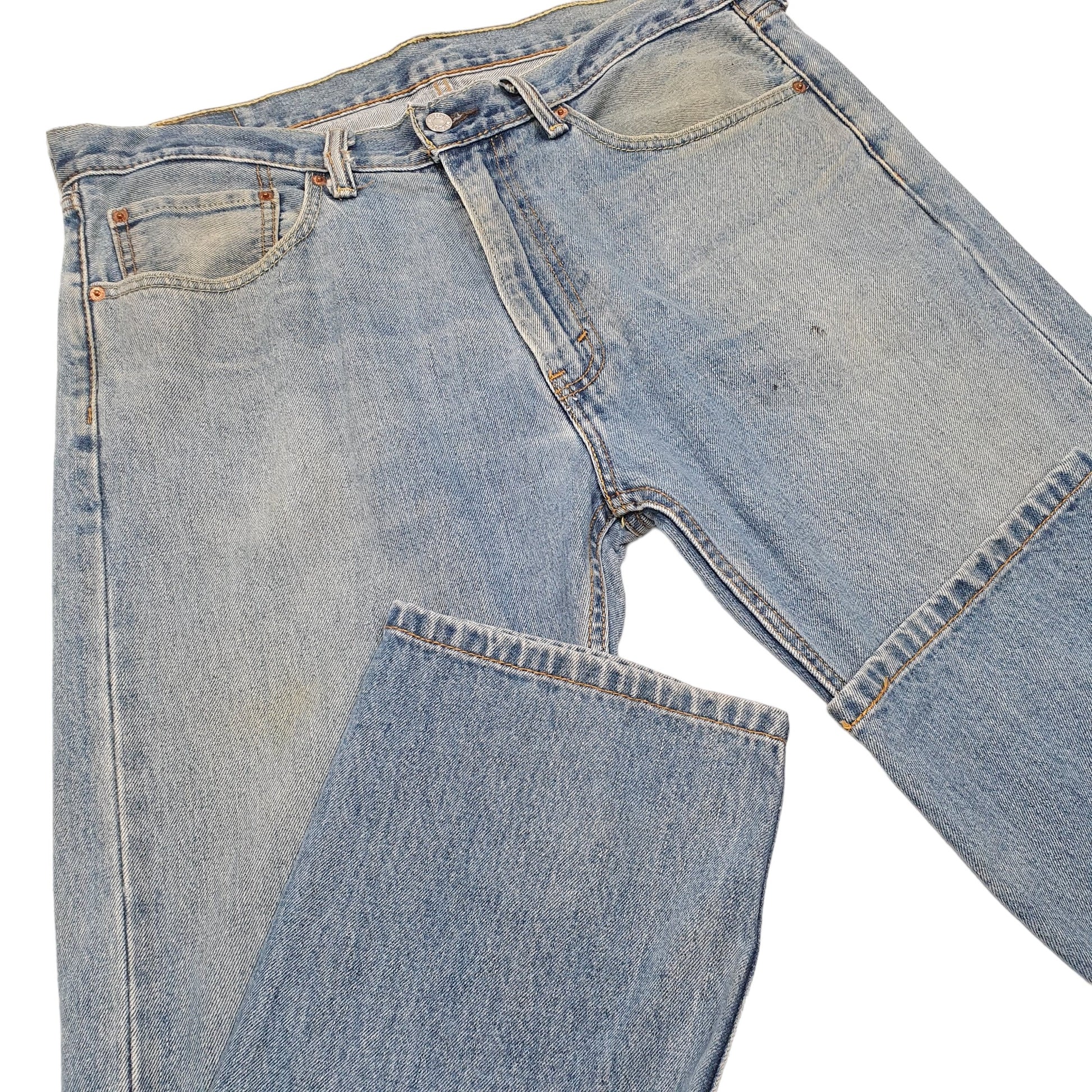 Mens Blue Levis  505 JeansW38 L30