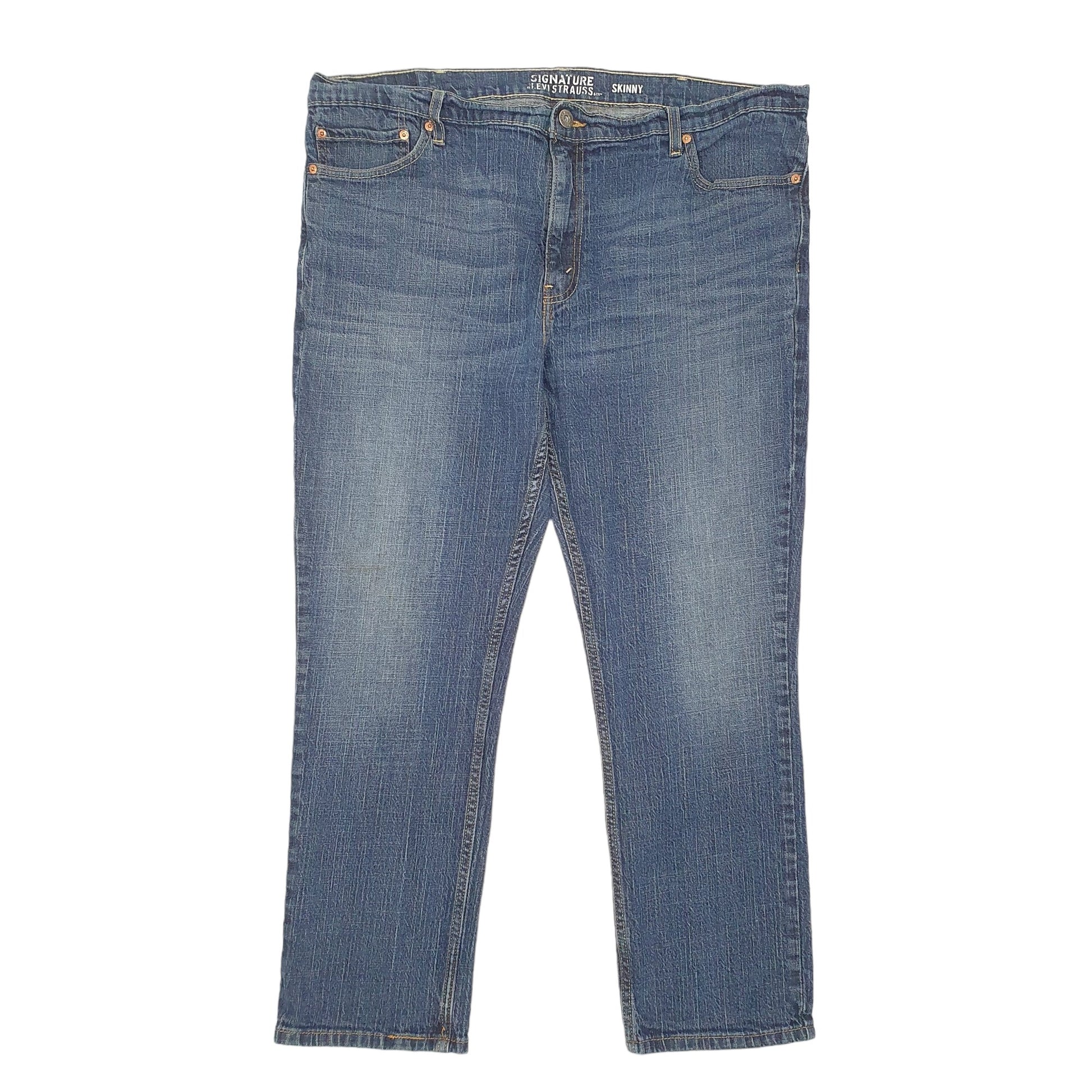 Mens Blue Levis Stretch Signature JeansW42 L29