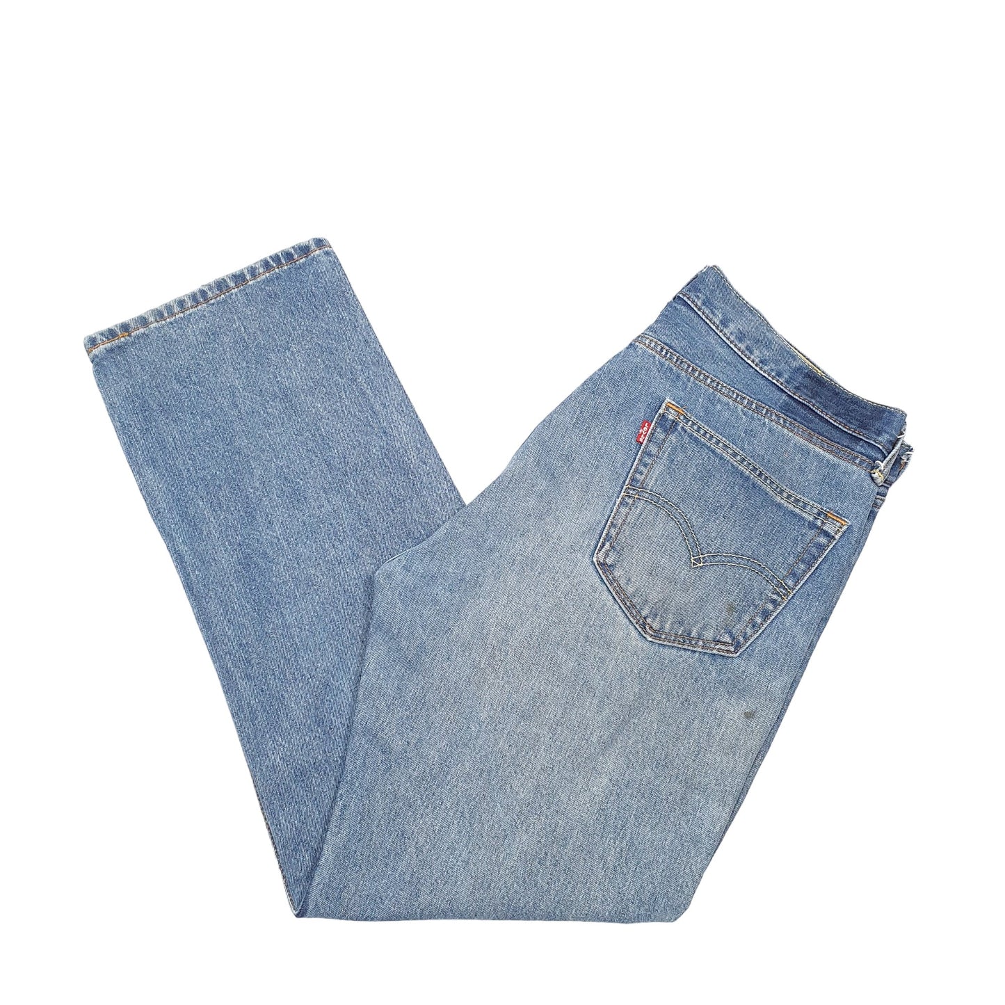 Mens Blue Levis  505 JeansW35 L30