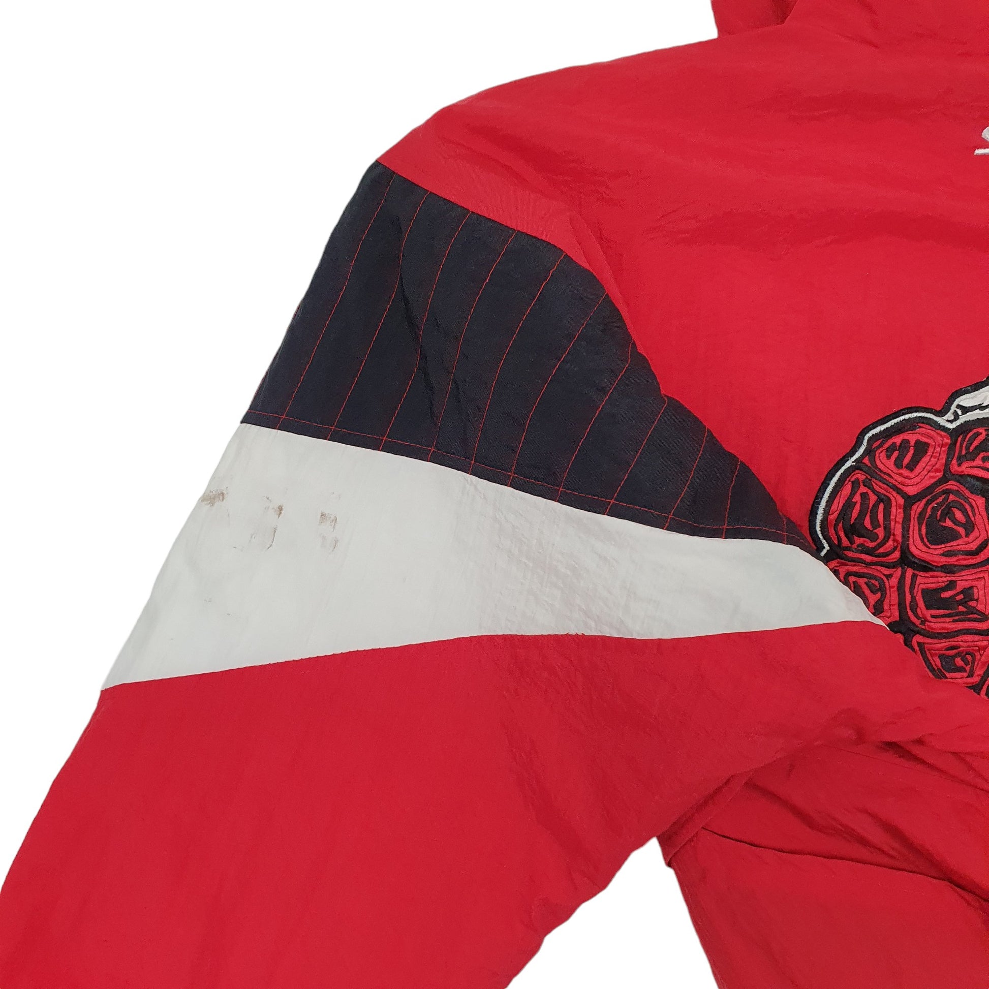 Mens Red Starter USA College Maryland  Coat