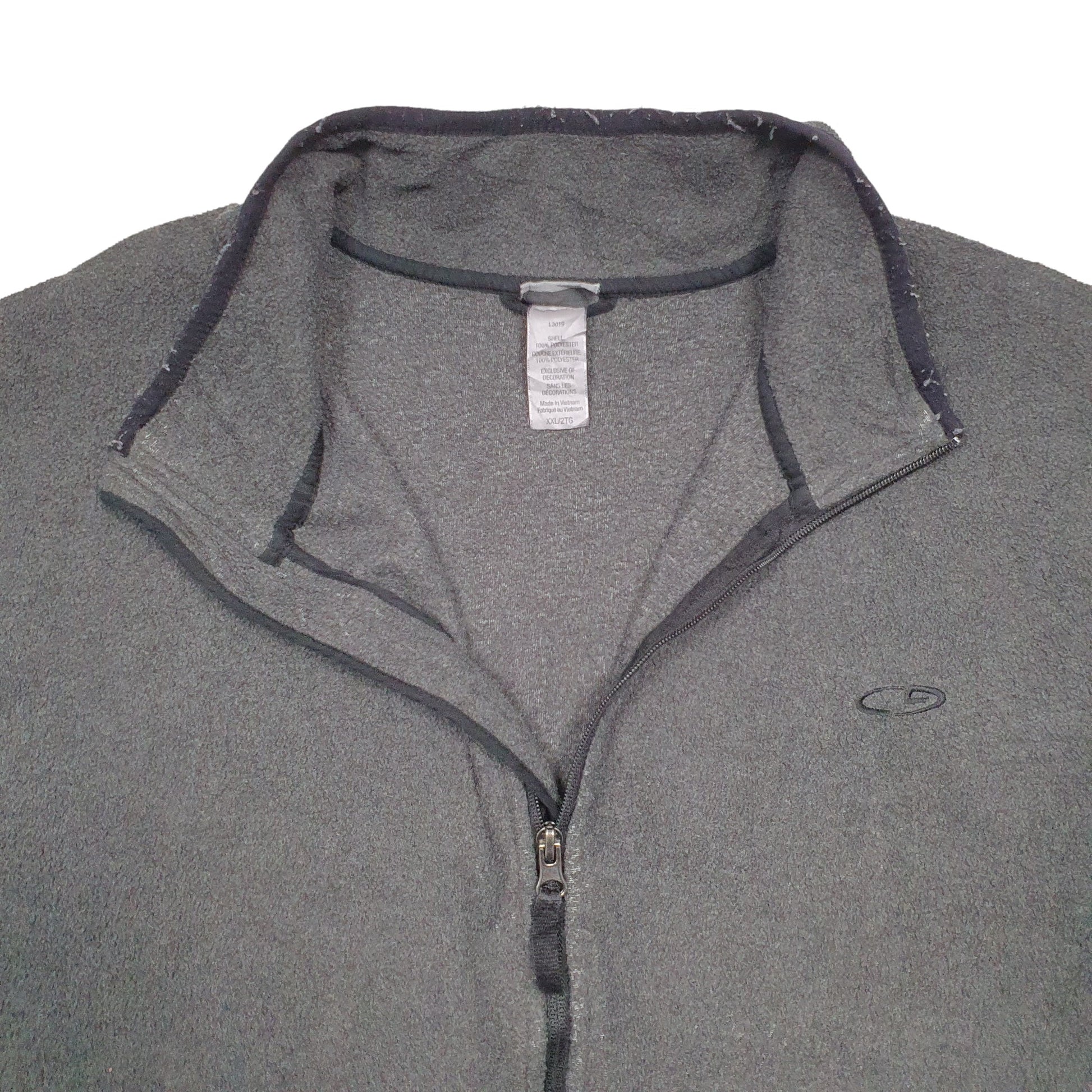 Mens Grey Champion  Full Zip Jumper