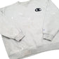 Mens Grey Champion  Crewneck Jumper