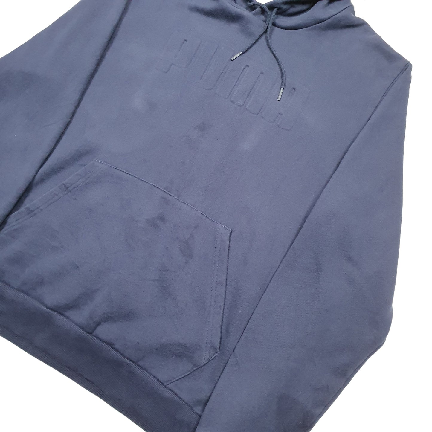 Mens Navy Puma  Hoodie Jumper