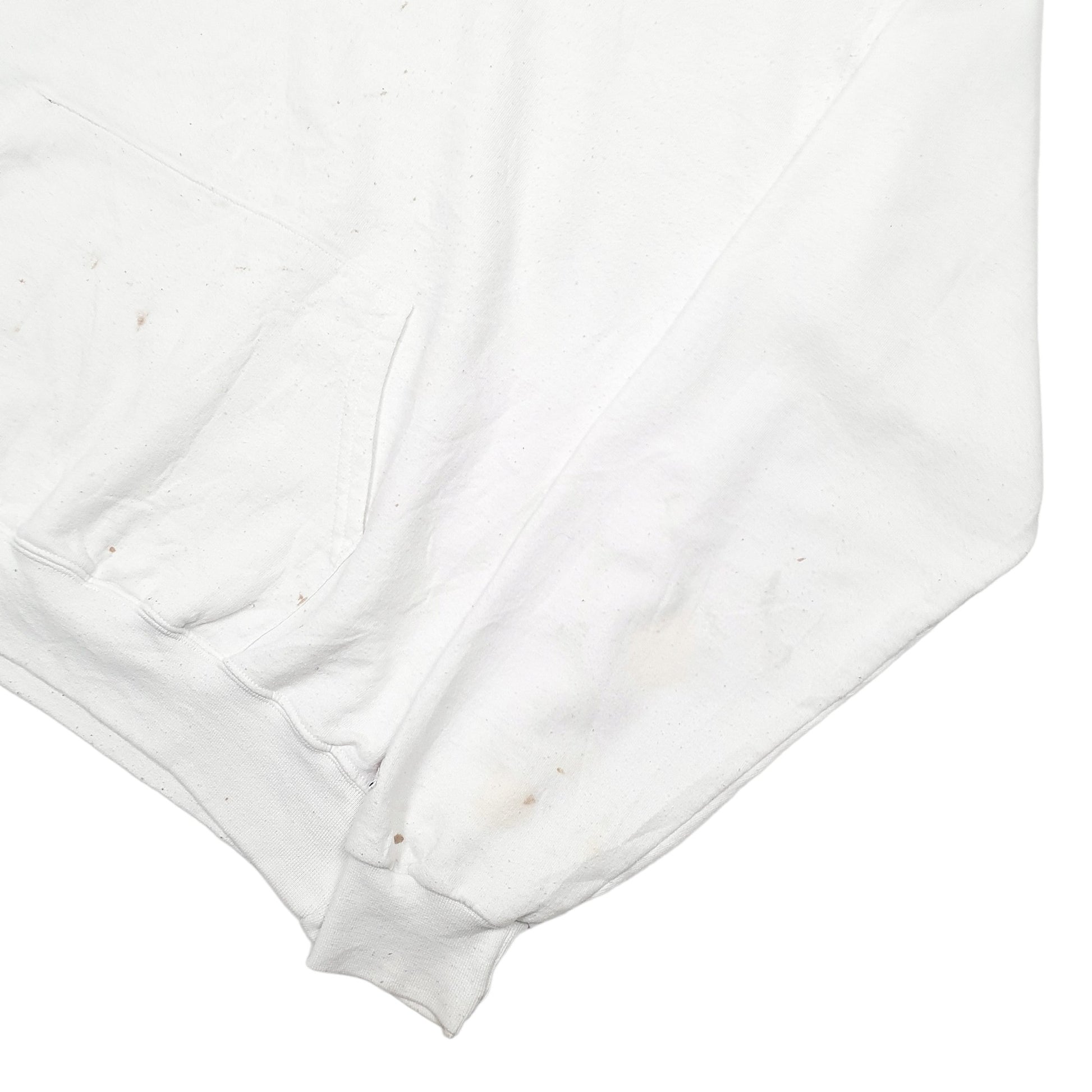 Mens White Champion  Hoodie Jumper