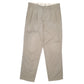 Mens Beige Dockers Light Weight Double Pleated Corduroy Trousers