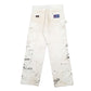 Mens White Dickies  Carpenter Trousers