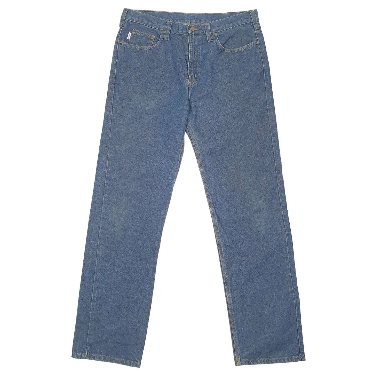 Mens Blue Carhartt  Casual JeansW38 L35