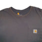 Mens Black Carhartt  Long Sleeve T Shirt