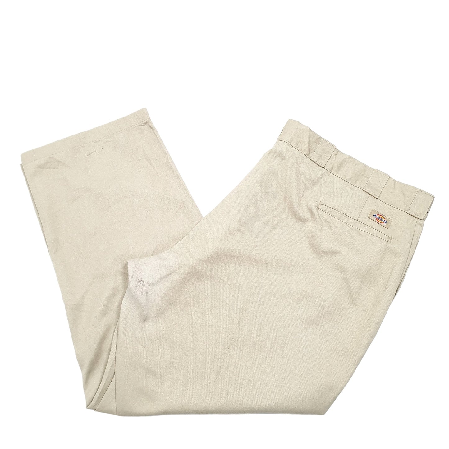 Mens Beige Dickies 874 Original Fit Chino Trousers