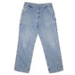 Mens Blue Carhartt Carpenter B13 JeansW36 L32