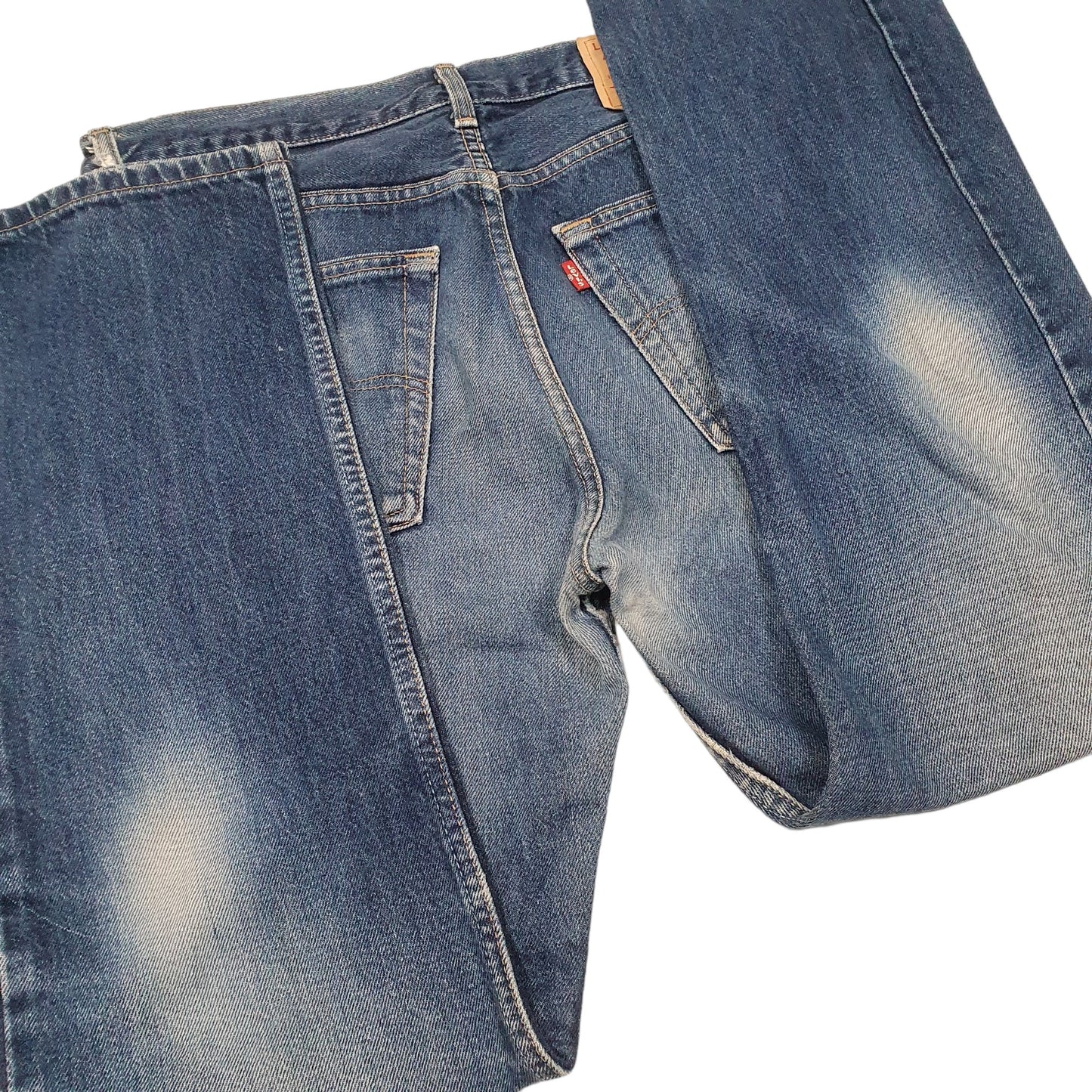 Mens Blue Levis Regular 581 JeansW33 L30