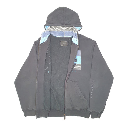Mens Black Billabong  Full Zip Jumper