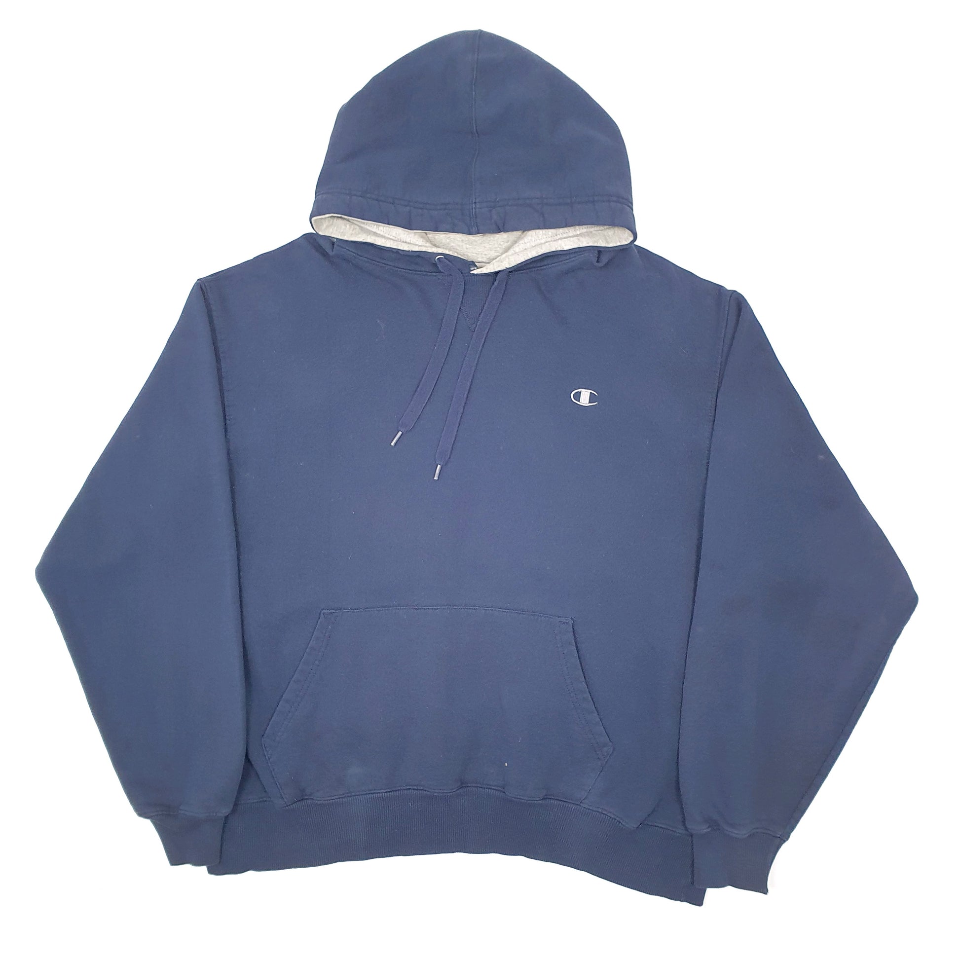 Mens Navy Champion  Hoodie Jumper