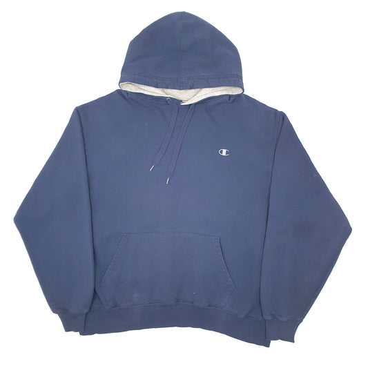 Mens Navy Champion  Hoodie Jumper