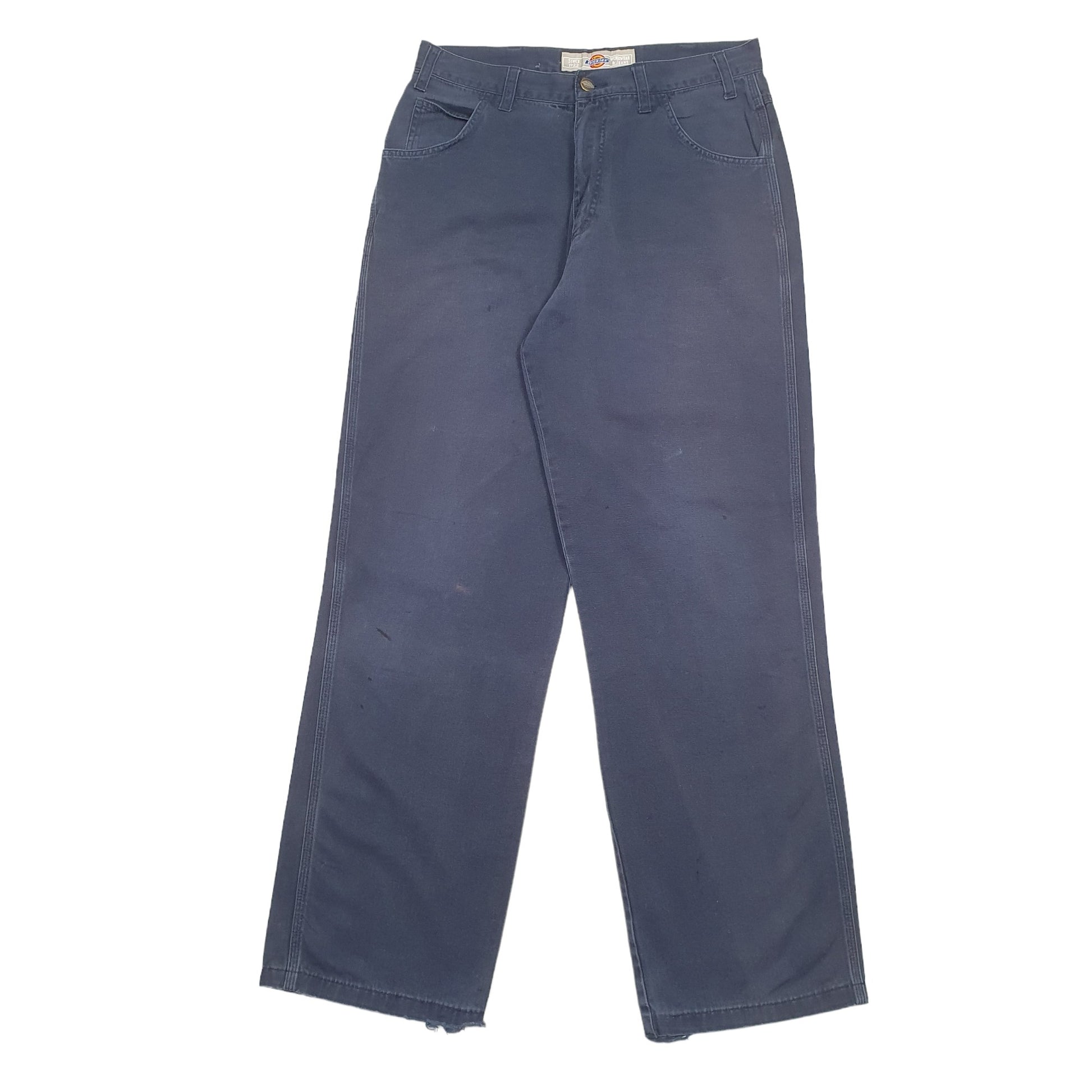 Mens Navy Dickies  Carpenter Trousers
