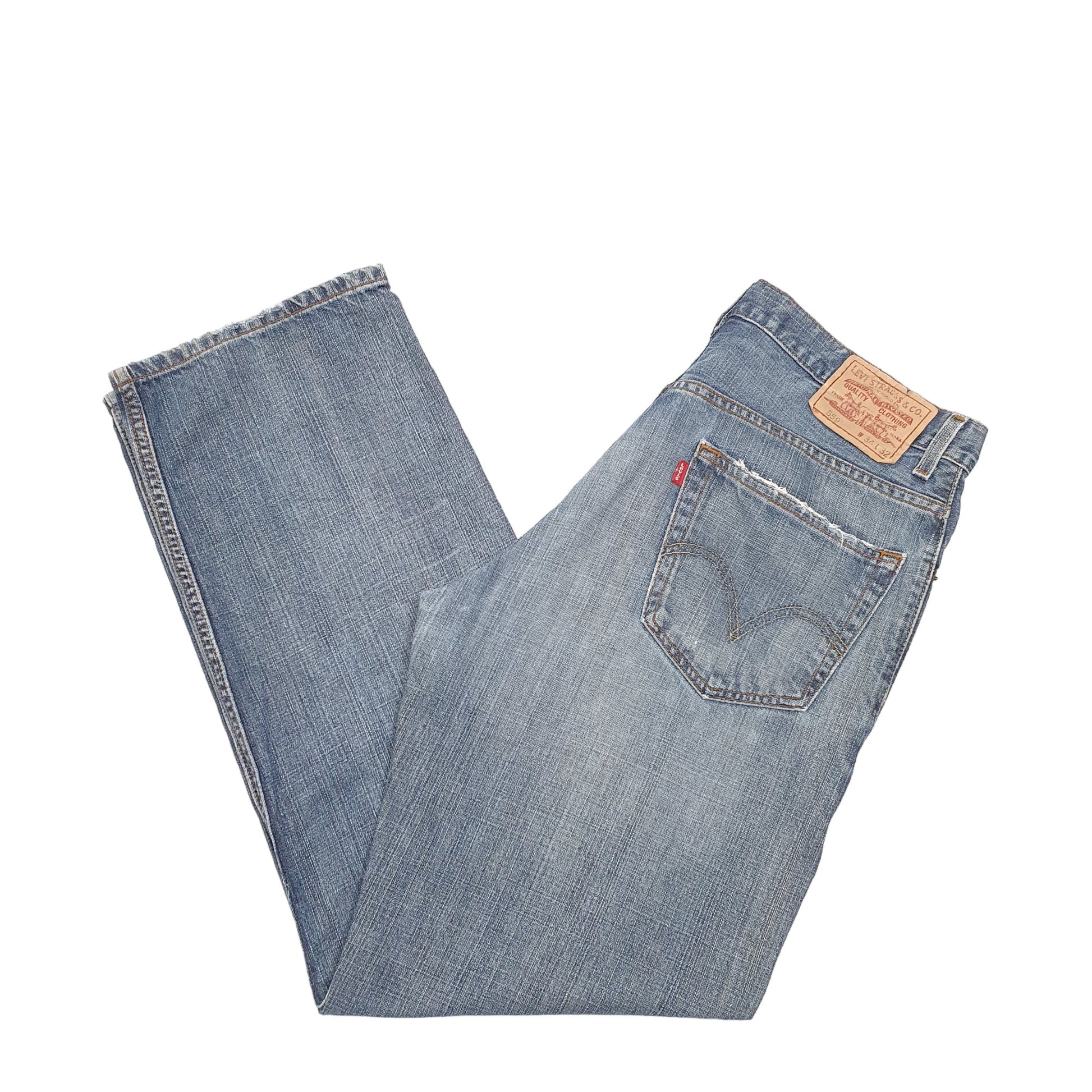 Mens Blue Levis  559 JeansW34 L32