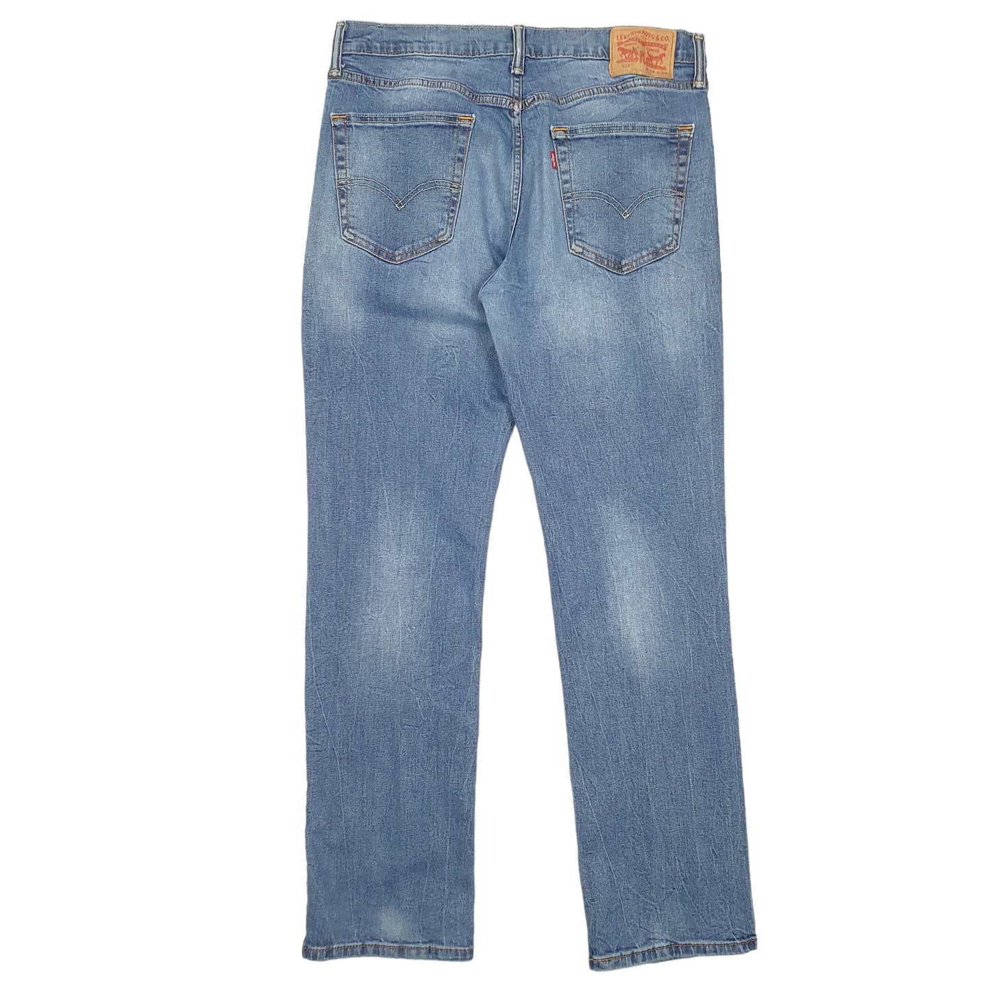 Mens Blue Levis Stretch 514 JeansW34 L32