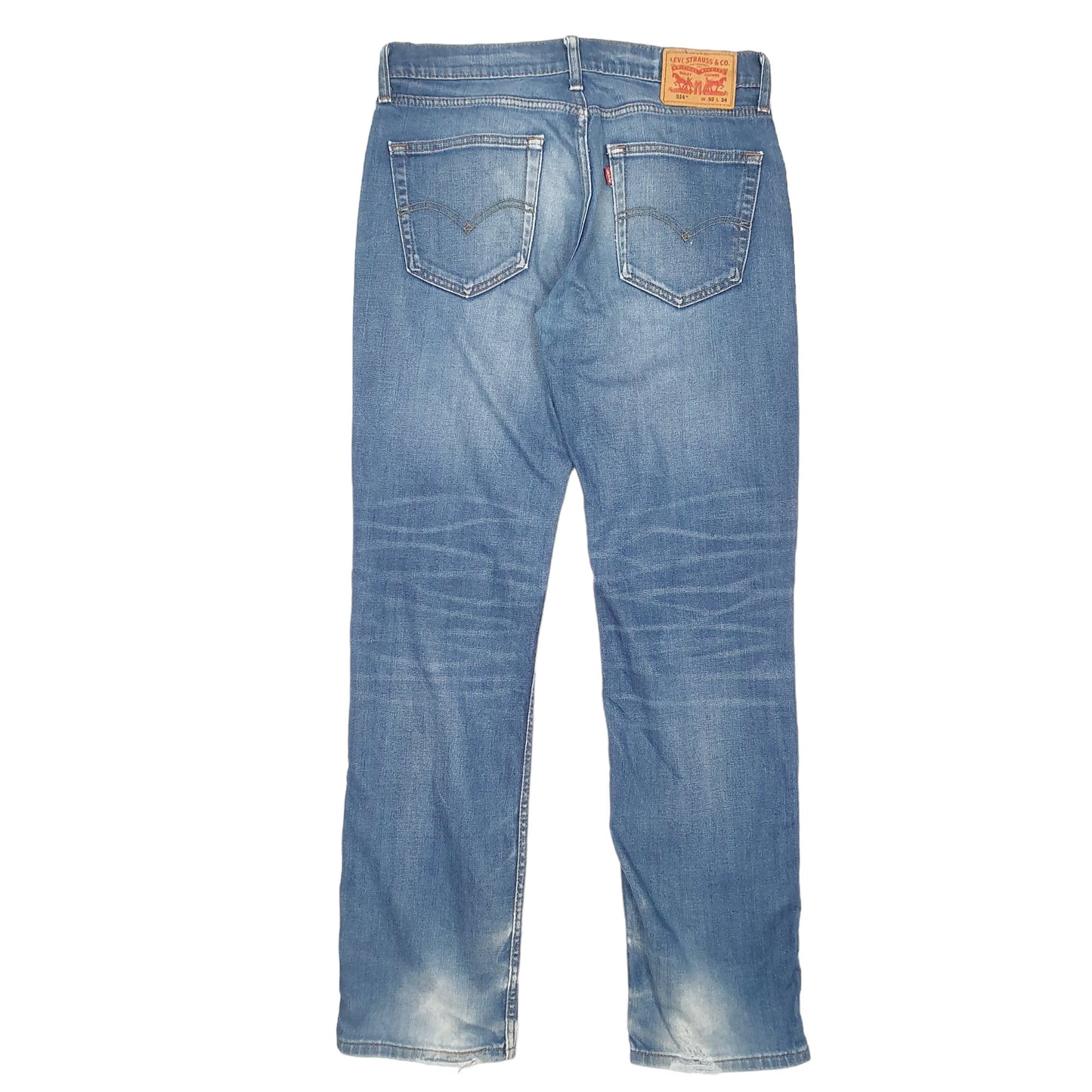 Mens Blue Levis  514 JeansW34 L34