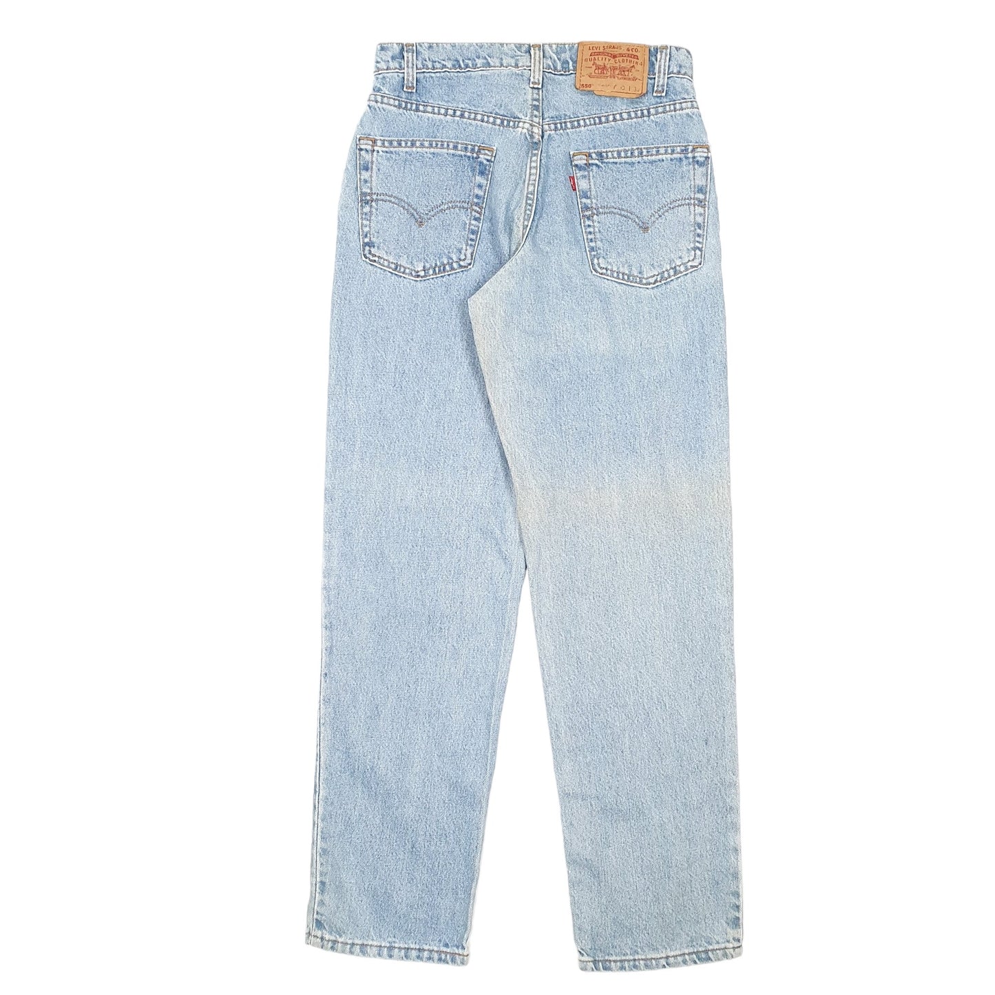 Mens Blue Levis Vintage Made In USA 90s 550 JeansW30 L30