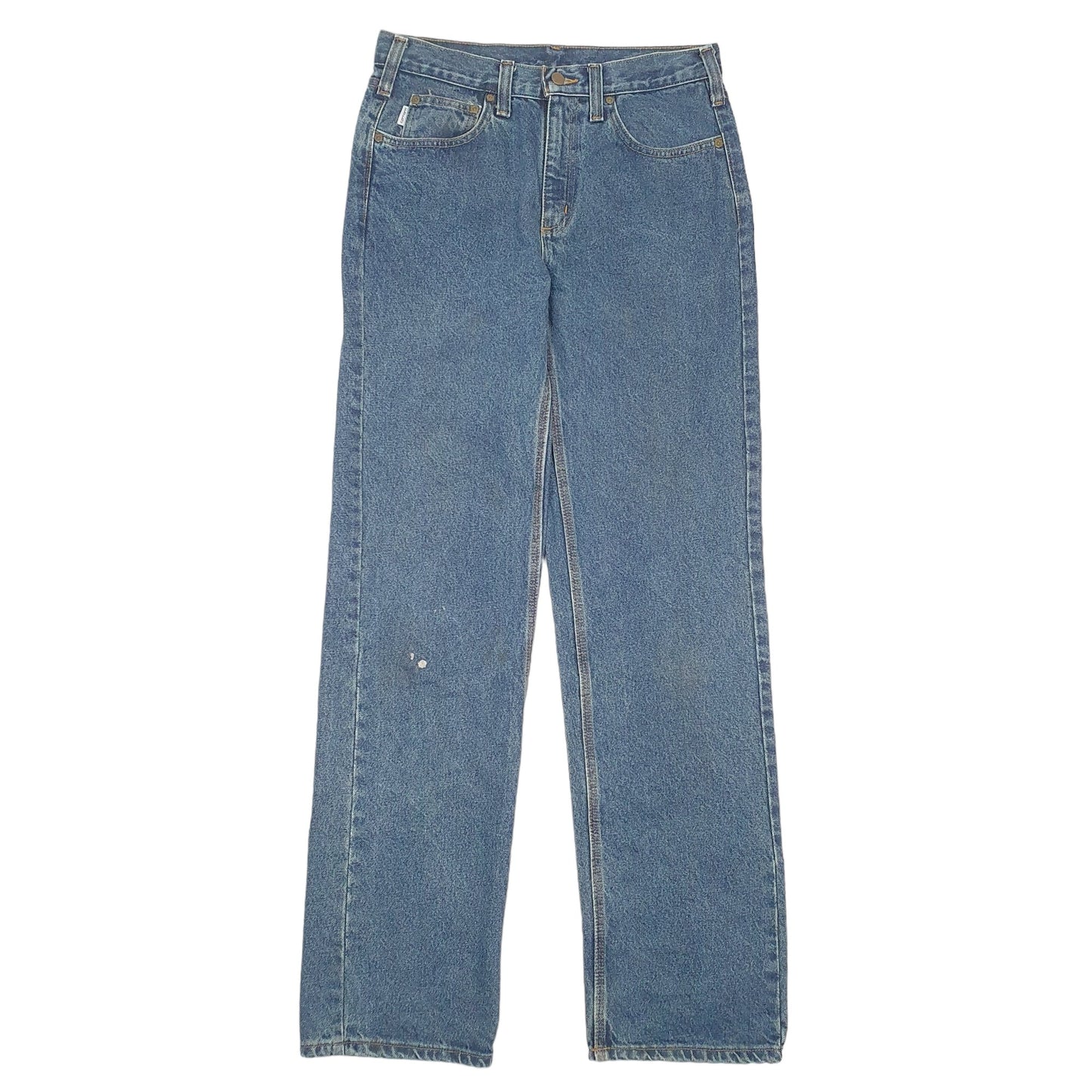 Mens Blue Carhartt Relaxed B460 JeansW30 L34