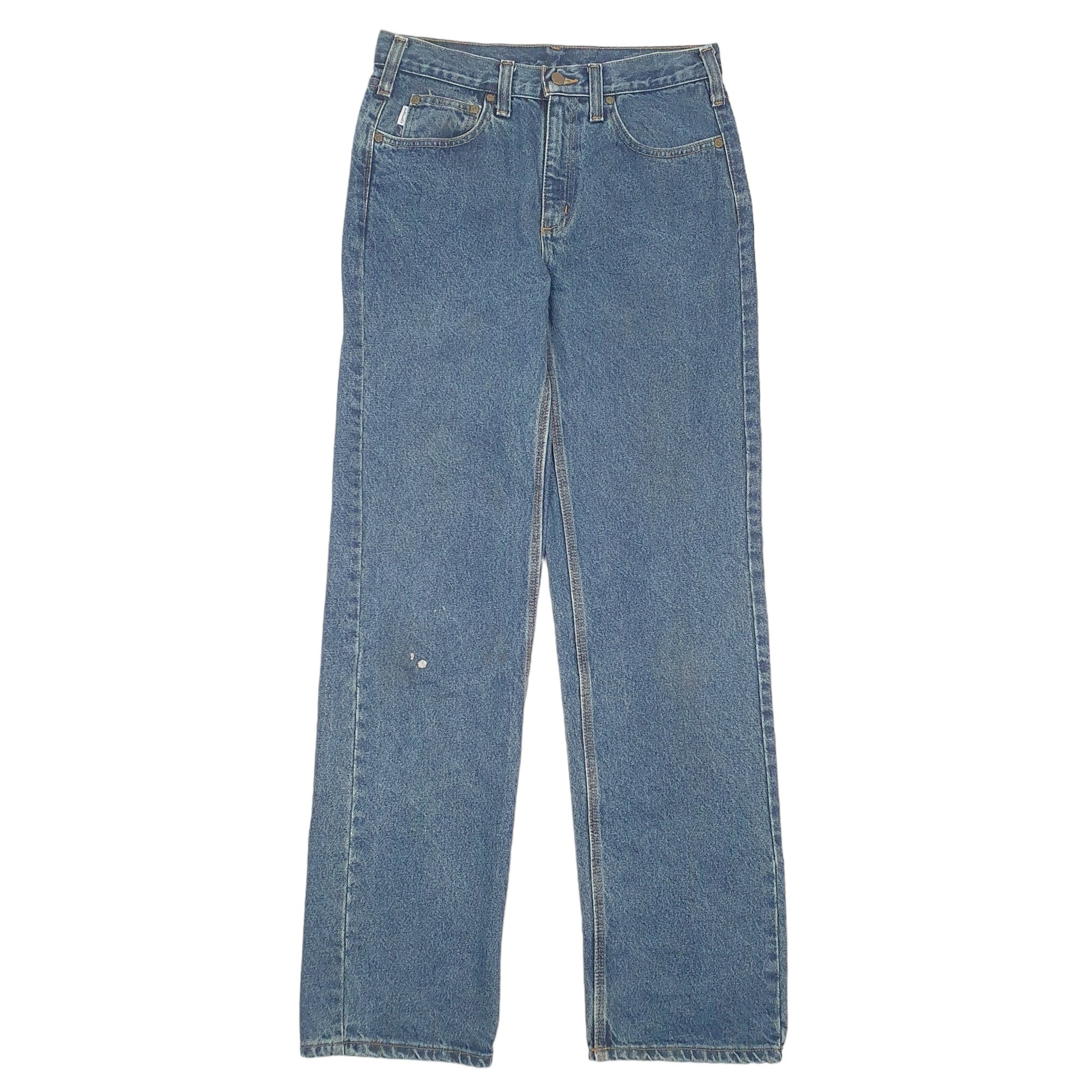 Mens Blue Carhartt Relaxed B460 JeansW30 L34