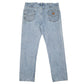 Mens Blue Carhartt Traditional Fit B480 JeansW38 L32