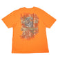 Mens Orange Carhartt Pocket Workwear 1889 Realtree Short Sleeve T Shirt