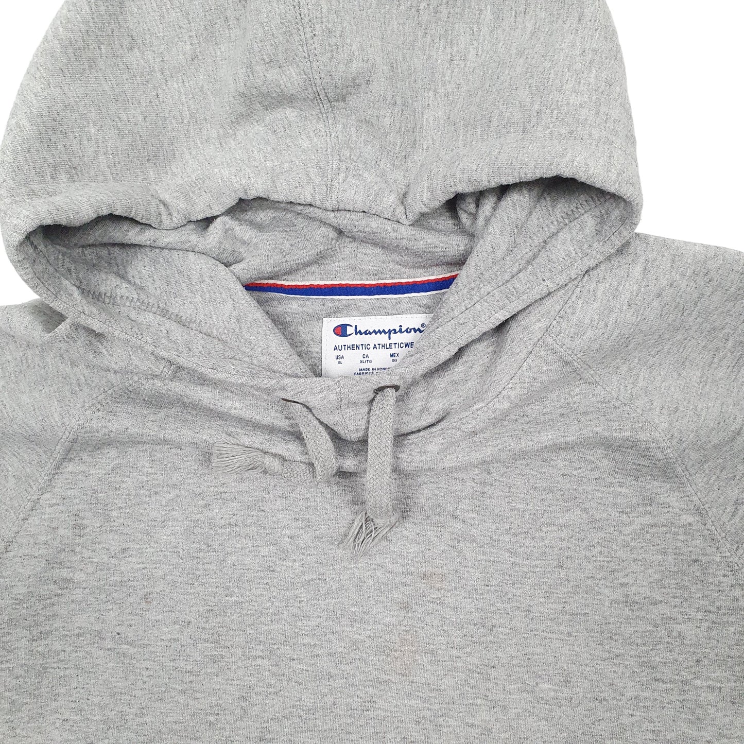 Womens Grey Champion  Hoodie Jumper