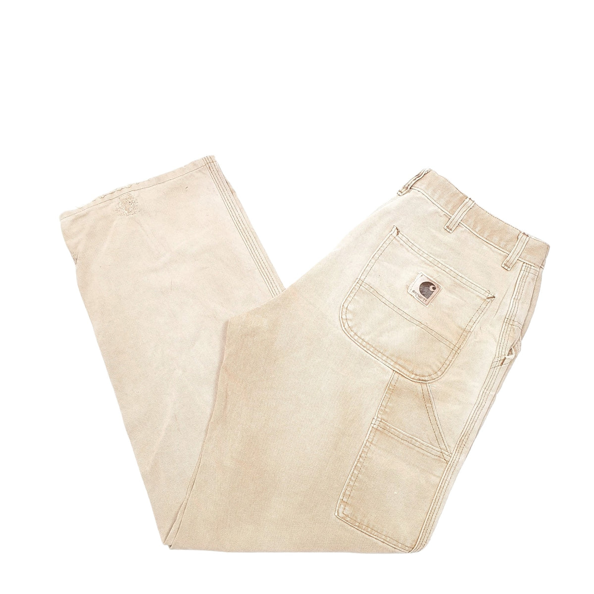 Mens Tan Carhartt  Carpenter Trousers