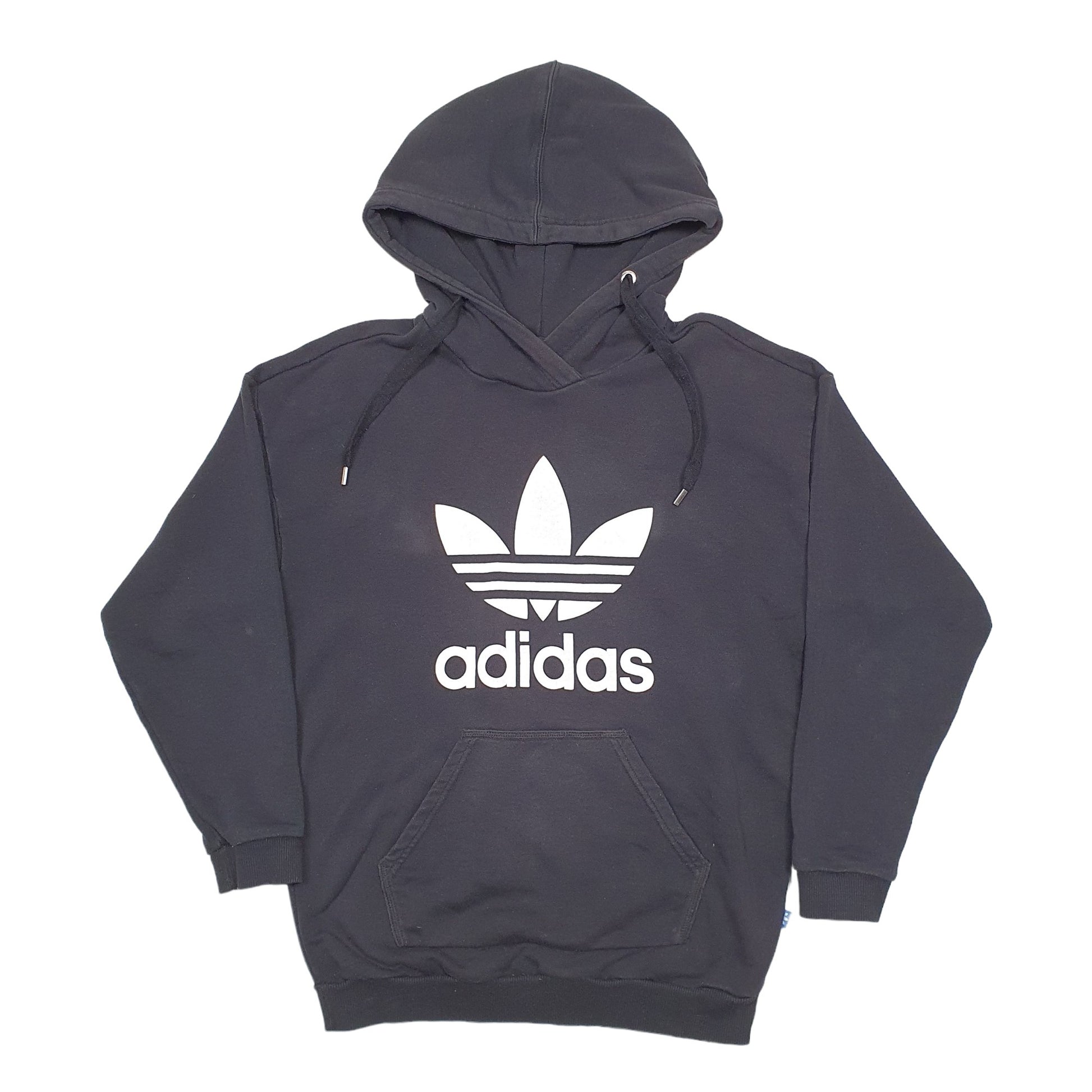 Womens Black Adidas  Hoodie Jumper