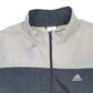 Mens Black Adidas Vintage  Coat