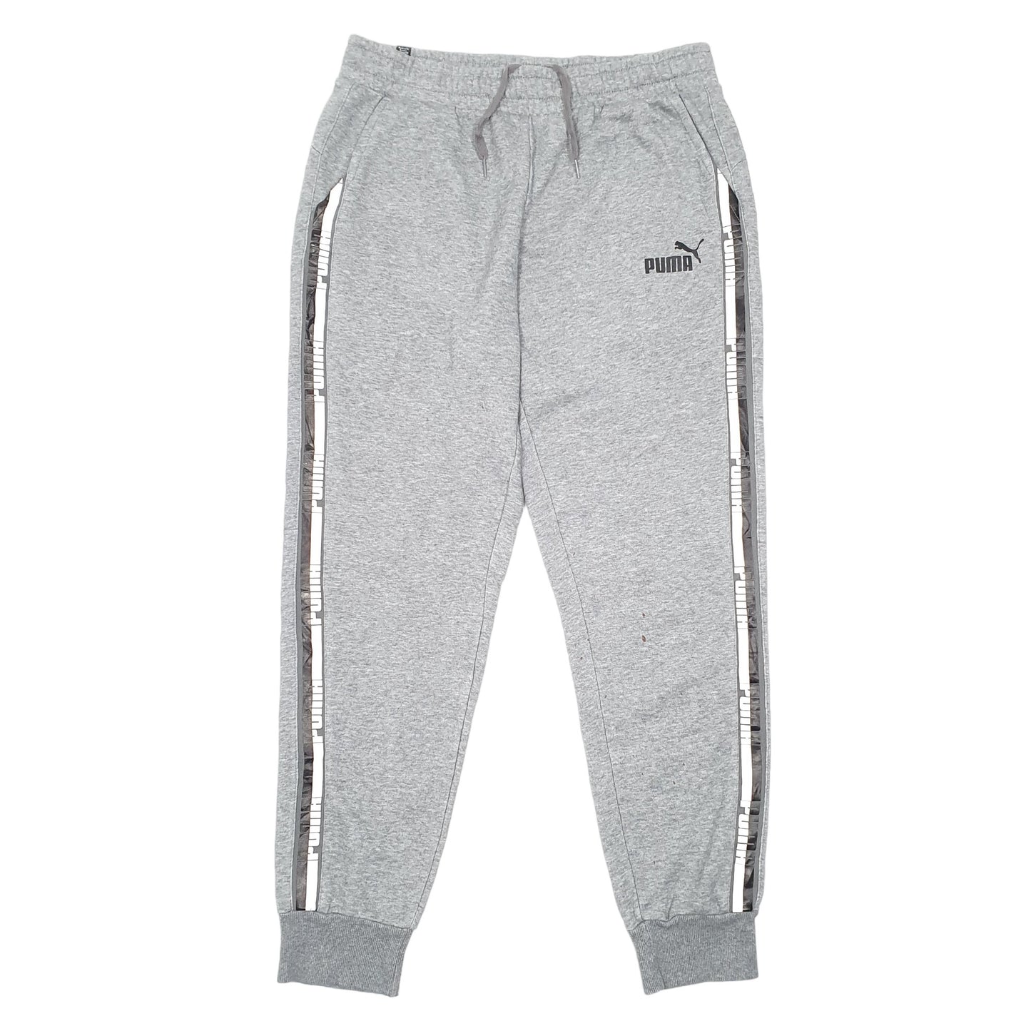 Mens Grey Puma  Jogger Trousers