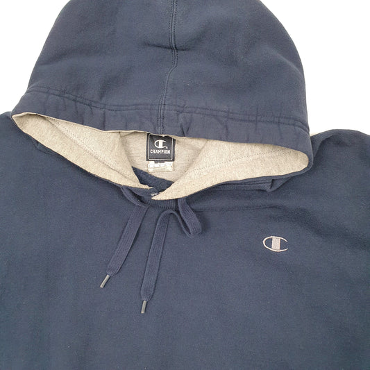 Mens Navy Champion  Hoodie Jumper