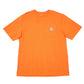 Mens Orange Carhartt Pocket Workwear 1889 Realtree Short Sleeve T Shirt