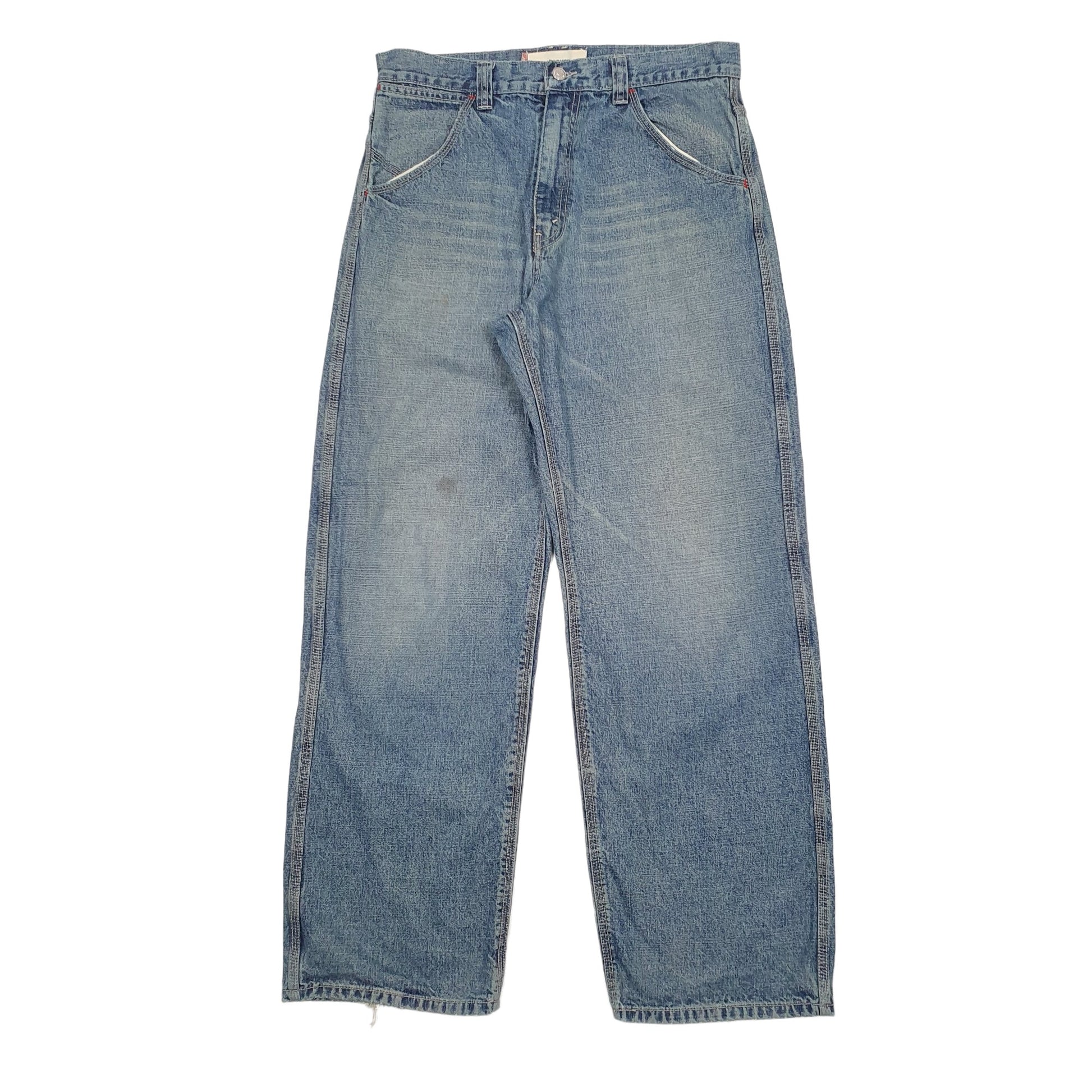 Mens Blue Levis Worker Workwear Casual JeansW32 L32