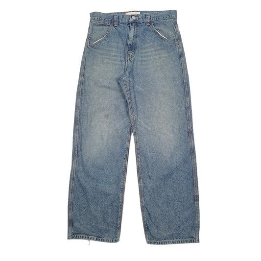 Mens Blue Levis Worker Workwear Casual JeansW32 L32