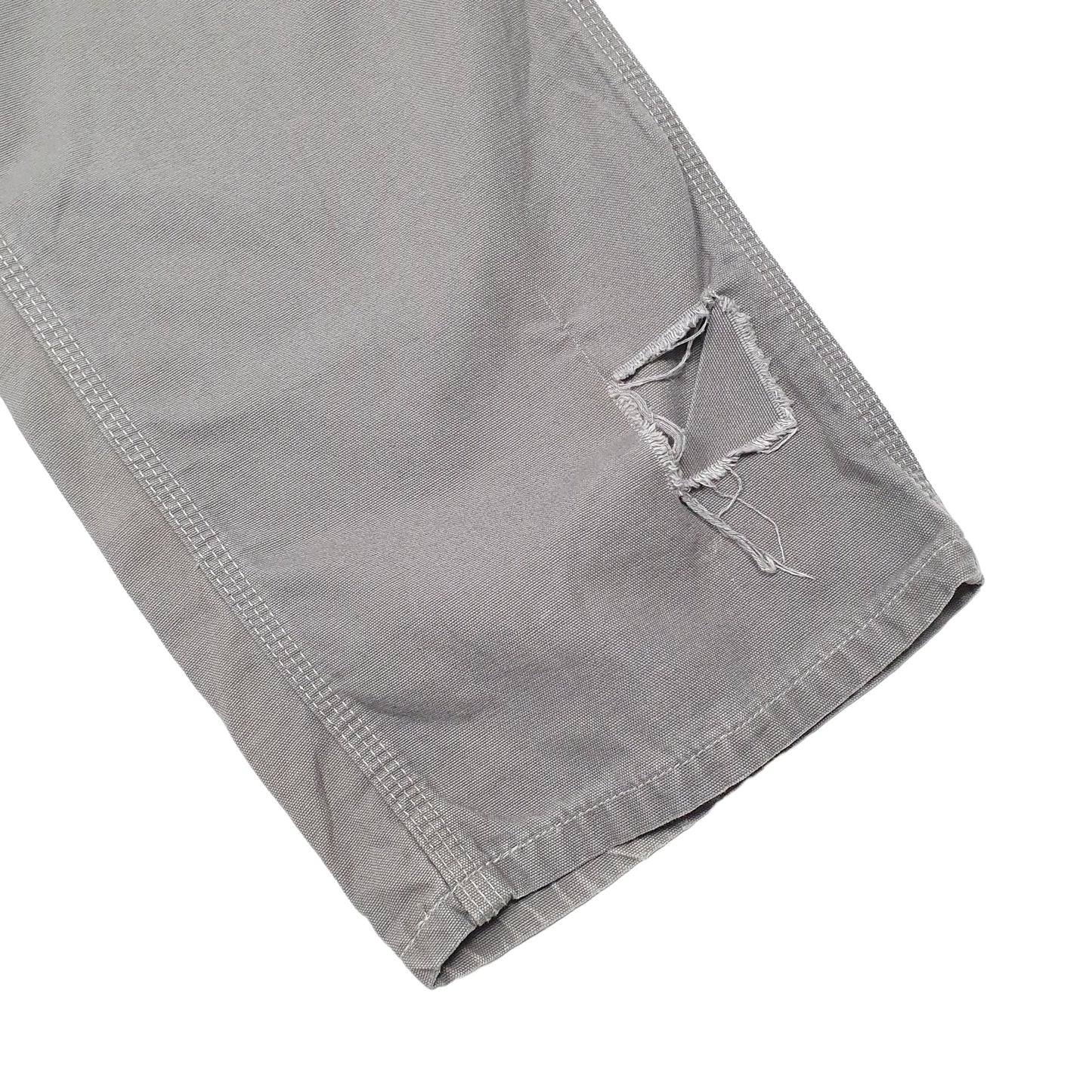 Mens Grey Carhartt B159 Carpenter Trousers