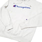 Mens White Champion  Hoodie Jumper