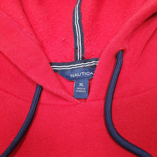 Womens Red Nautica  Hoodie Jumper