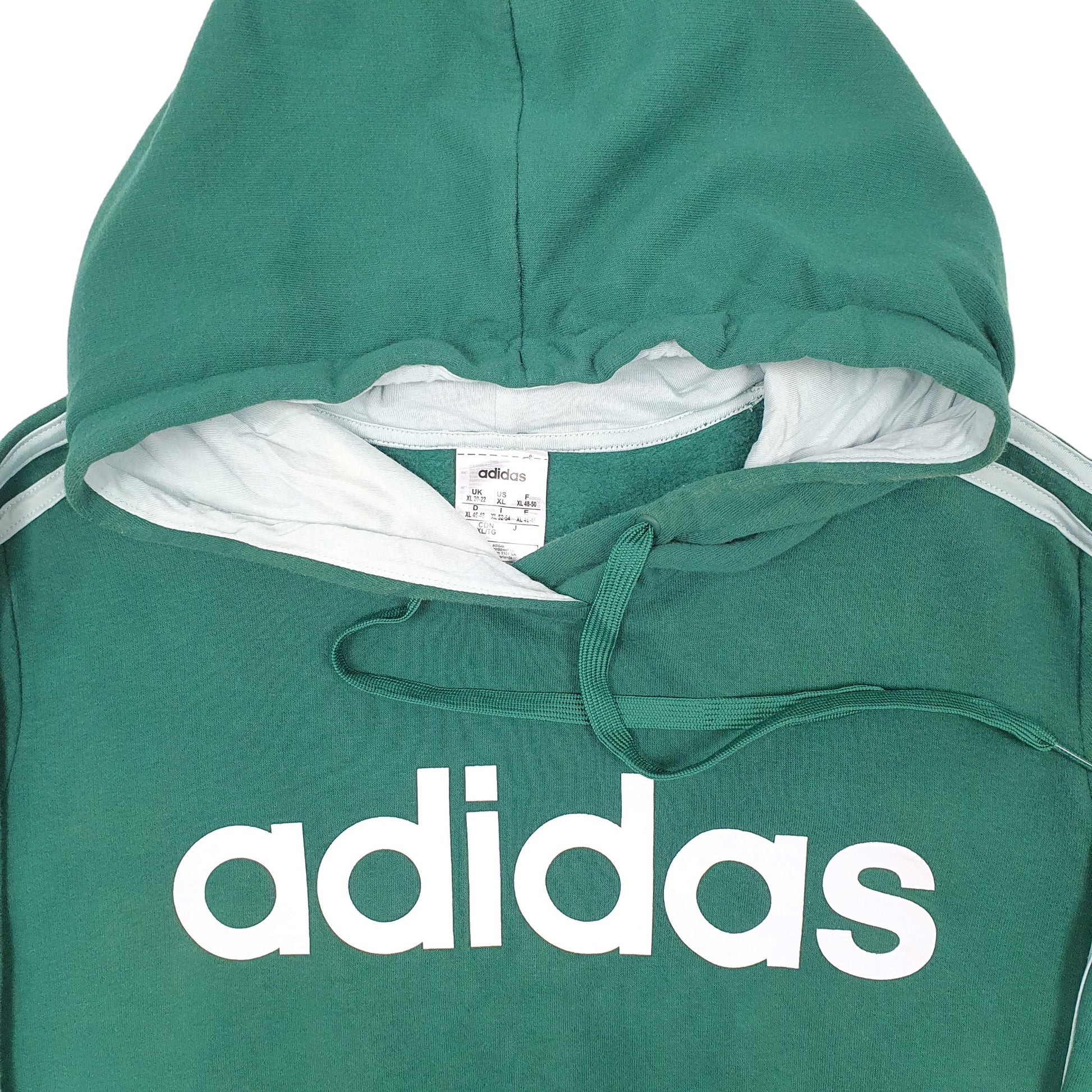 Womens Green Adidas  Hoodie Jumper