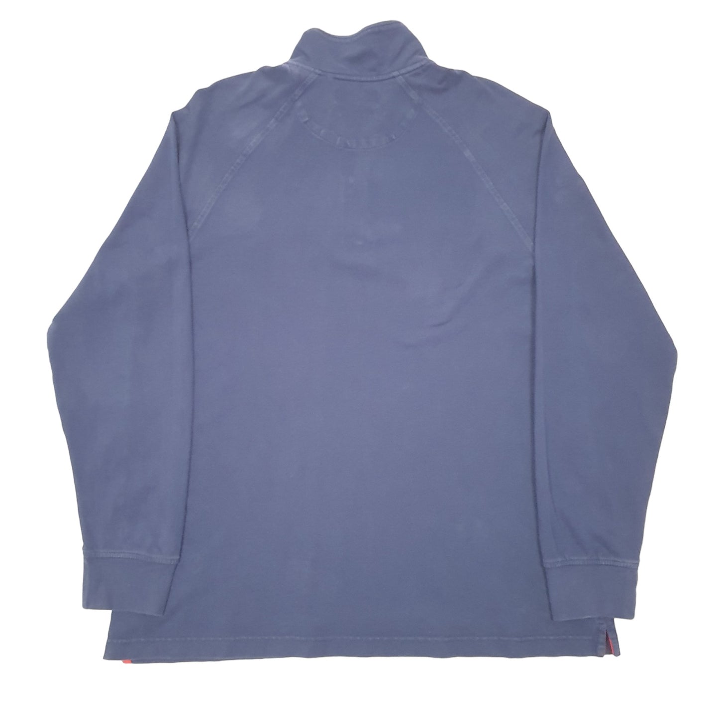 Mens Navy Chaps Lightweight Stretch Quarter Zip Jumper