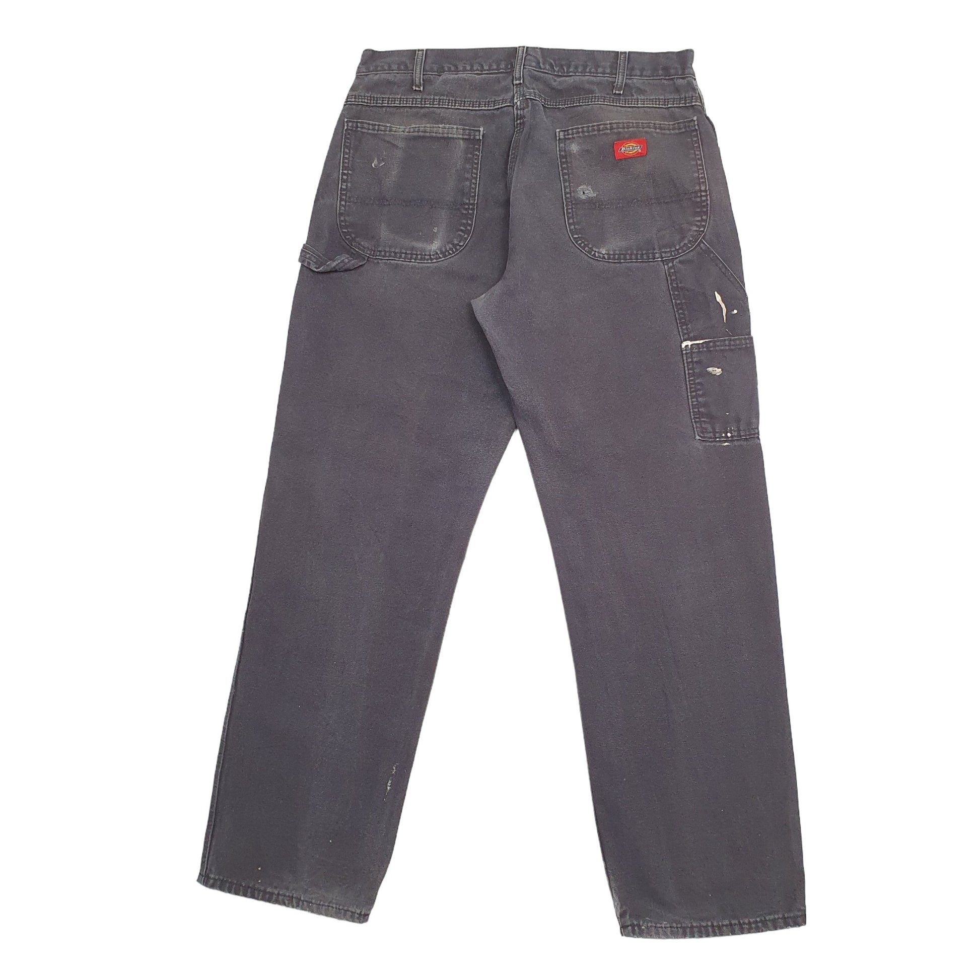 Mens Black Dickies Carpenter Carpenter Trousers
