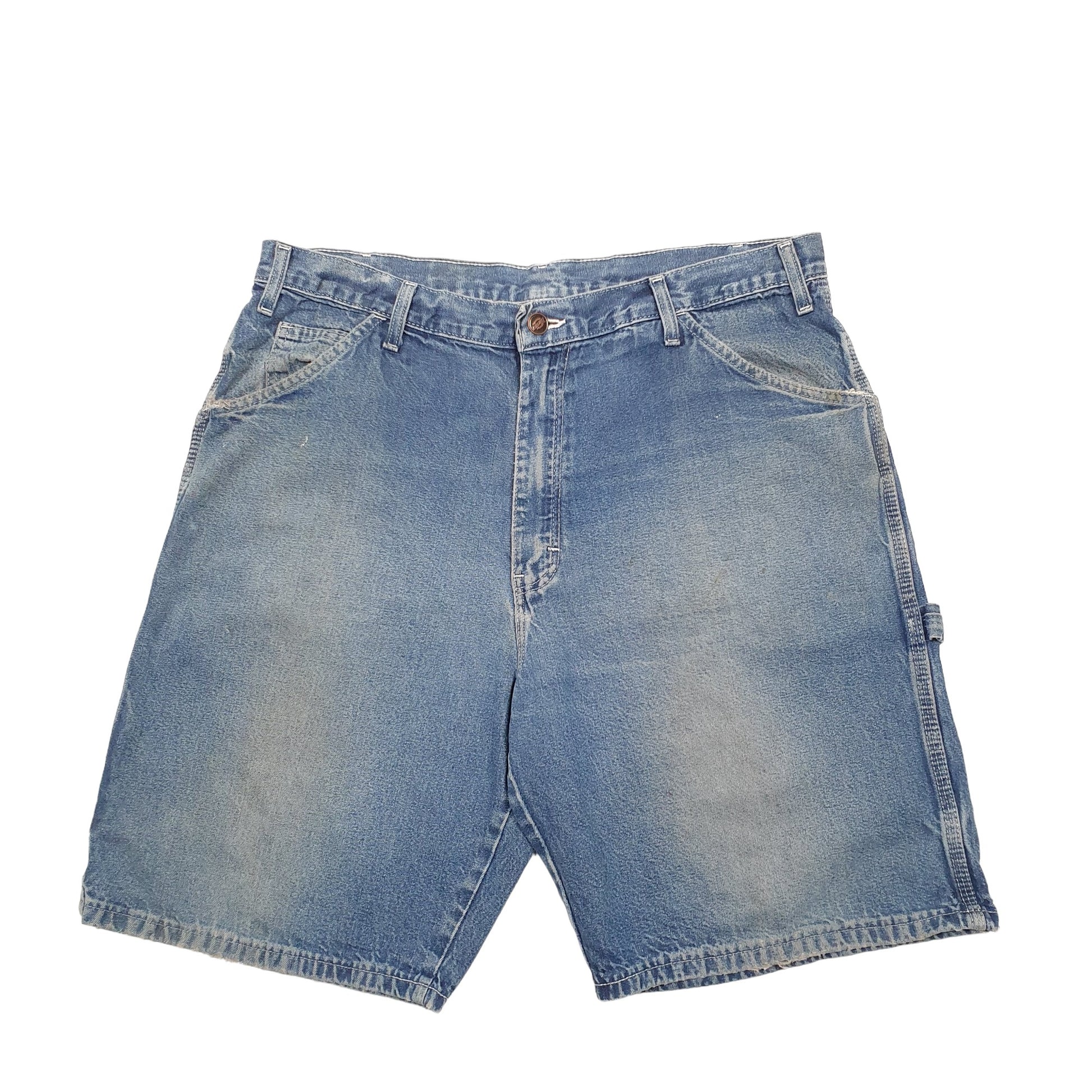 Mens Blue Dickies  Denim Shorts