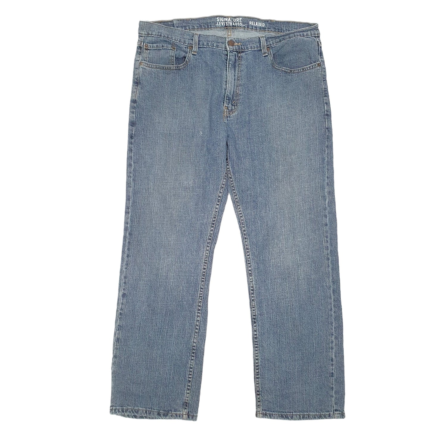 Mens Blue Levis Relaxed Signature JeansW38 L30