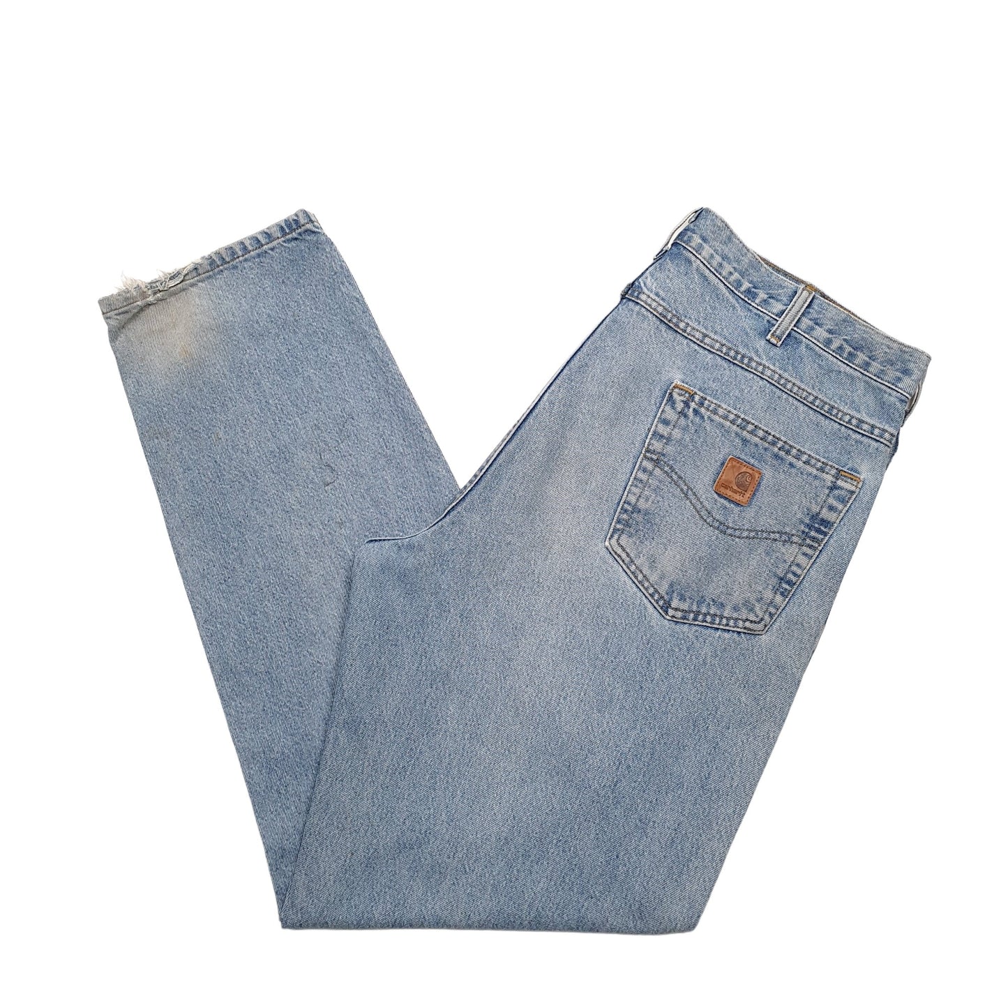 Mens Blue Carhartt B17 Casual JeansW39 L35