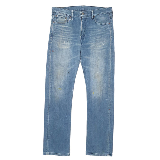 Mens Blue Levis  513 JeansW32 L32