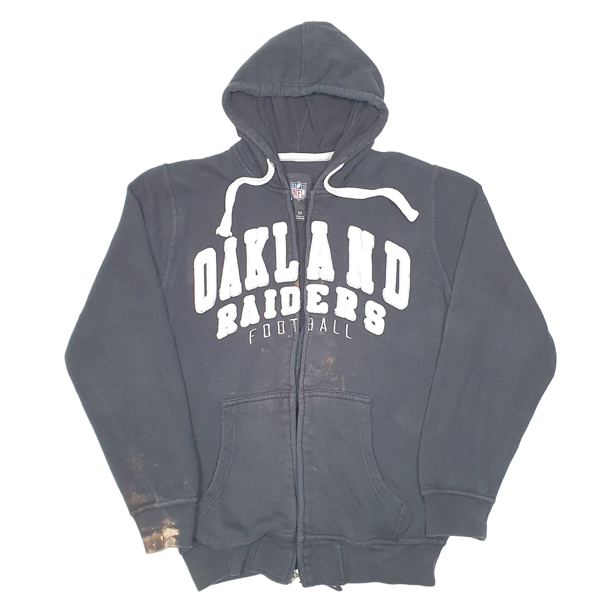 Raiders zip hoodie best sale