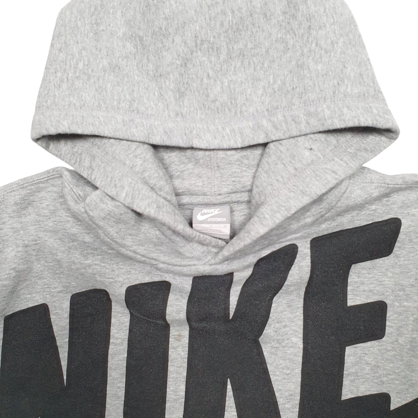 Mens Grey Nike  Hoodie Jumper
