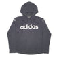 Womens Black Adidas  Hoodie Jumper